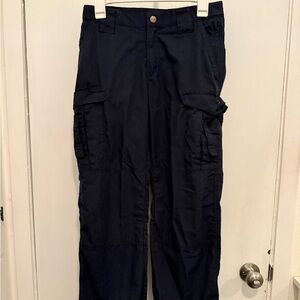 Tru-Spec navy blue cargo pants size 2, inseam 27”